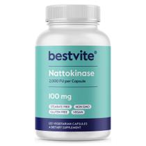Suplemento BESTVITE Nattokinase 100 mg (2000 FU) 120 cápsulas Suplemento BESTVITE Nattokinase 100 mg (2000 FU) 120 cápsulas