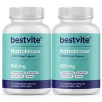 Suplemento BESTVITE Nattokinase 100 mg (2000 FU) 240 cápsulas