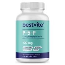 Suplemento BESTVITE P-5-P 100mg 120 cápsulas vegetarianas Suplemento BESTVITE P-5-P 100mg 120 cápsulas vegetarianas