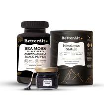 Suplemento Better Alt Energy Duo Shilajit 30g e Sea Moss