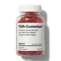 Suplemento BIGVITA Yuth Gummies 60 sabor morango Suplemento BIGVITA Yuth Gummies 60 sabor morango
