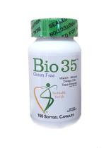 Suplemento Bio-35 100 cápsulas de gel mole sem glúten Suplemento Bio-35 100 cápsulas de gel mole sem glúten