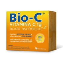 Suplemento Bio-C 1g Sabor Laranja 30 Comprimidos Efervescentes