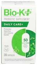 Suplemento Bio-K + Daily Care Plus Probiótico 30 cápsulas