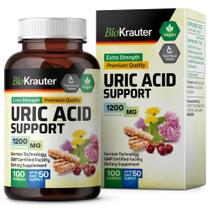 Suplemento BIO KRAUTER Ácido Úrico Support - 1200mg - 100 Cápsulas