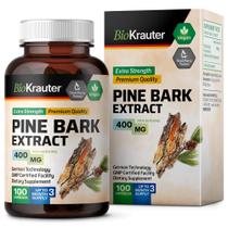 Suplemento BIO KRAUTER Cápsulas de extrato de casca de pinheiro 400 mg