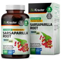 Suplemento BIO KRAUTER Cápsulas de raiz de salsaparrilha 1000mg