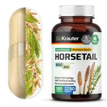 Suplemento BIO KRAUTER Horsetail Herb Capsules 800mg - 100ct