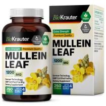 Suplemento BIO KRAUTER Verbasco em Cápsulas - 1200mg - 250 Unidades