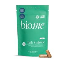 Suplemento Bio.me Synbiotic 3 em 1, prebióticos, probióticos, 60 cápsulas