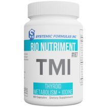 Suplemento Bio Nutriment TMI Tireoide Metabolism + Iodo 60 Cápsulas