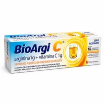 Suplemento BioArgi C 16 Comprimidos Efervescentes Laranja Zero Açúcar - União Química Suplemento BioArgi C 16 Comprimidos Efervescentes Laranja Zero Açúcar - União Química