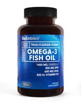 Suplemento BioEmblem Óleo de Peixe Ômega-3 2000 mg 120 Cápsulas Gelatinosas Suplemento BioEmblem Óleo de Peixe Ômega-3 2000 mg 120 Cápsulas Gelatinosas