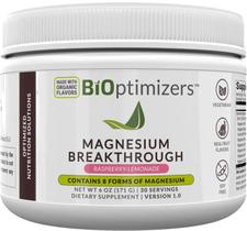 Suplemento BioOptimizers Magnesium Breakthrough Raspberry