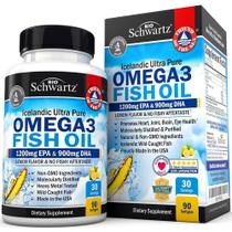 Suplemento BioSchwartz Omega 3 Óleo de Peixe 90 Cápsulas Gelatinosas