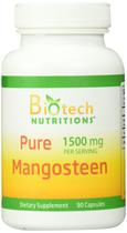 Suplemento Biotech Nutritions, cápsulas de mangostão puro, 90 quilates Suplemento Biotech Nutritions, cápsulas de mangostão puro, 90 quilates