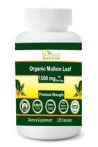 Suplemento Biotech Nutritions Organic Mullein Leaf 1500mg