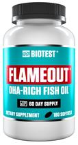 Suplemento Biotest Flameout - Óleo de Peixe Rico em DHA - 180 Cápsulas Suplemento Biotest Flameout - Óleo de Peixe Rico em DHA - 180 Cápsulas
