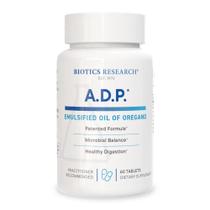 Suplemento Biotics Research A.D.P. Óleo emulsionado de orégano Suplemento Biotics Research A.D.P. Óleo emulsionado de orégano