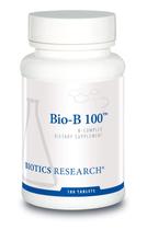 Suplemento Biotics Research Bio B 100 Complexo de Vitamina B 180 comprimidos Suplemento Biotics Research Bio B 100 Complexo de Vitamina B 180 comprimidos