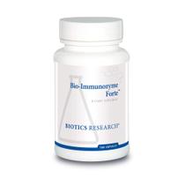 Suplemento Biotics Research Bio Immunozyme Forte 180 cápsulas