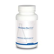 Suplemento Biotics Research Bromelain Plus CLA 100 comprimidos