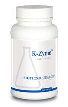 Suplemento Biotics Research K Zyme Potássio 99 mg 100 comprimidos