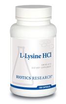 Suplemento Biotics Research L Lisina HCI Aminoácido 100 cápsulas Suplemento Biotics Research L Lisina HCI Aminoácido 100 cápsulas