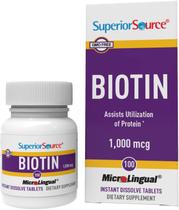 Suplemento Biotina de Fonte Superior 1000 mcg MicroLingual 100 comprimidos