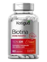 Suplemento Biotina Energia Dose Máxima 0%açúcar 60cp Katiguá