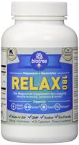 Suplemento BioTree Labs Relax 180 com magnésio e potássio Suplemento BioTree Labs Relax 180 com magnésio e potássio