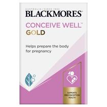 Suplemento Blackmores Conceive Well Gold 28 comprimidos + 28 cápsulas Suplemento Blackmores Conceive Well Gold 28 comprimidos + 28 cápsulas