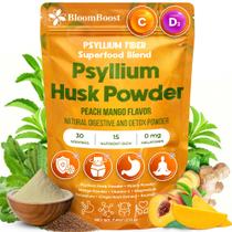 Suplemento BloomBoost Psyllium Husk Powder Tropical Flavor