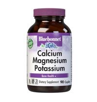 Suplemento BlueBonnet Cálcio Magnésio Potássio 90 Comprimidos