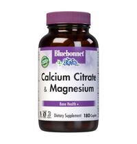 Suplemento Bluebonnet Cálcio Plus Magnésio 180 Comprimidos