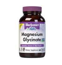 Suplemento Bluebonnet Glicinato de Magnésio 400mg 60 cápsulas