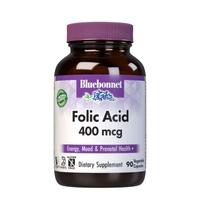 Suplemento BlueBonnet Nutrition Ácido Fólico 400mcg 90 cápsulas