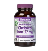 Suplemento Bluebonnet Nutrition Albion Extra-Strength Quelatado 27mg 90 cápsulas vegetais Suplemento Bluebonnet Nutrition Albion Extra-Strength Quelatado 27mg 90 cápsulas vegetais