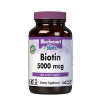 Suplemento Bluebonnet Nutrition Biotina 5000mcg 120 cápsulas Suplemento Bluebonnet Nutrition Biotina 5000mcg 120 cápsulas
