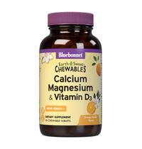 Suplemento Bluebonnet Nutrition Cálcio Magnésio D3 90 comprimidos