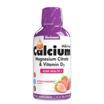 Suplemento Bluebonnet Nutrition Citrato de cálcio líquido 480 ml