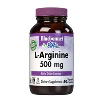 Suplemento BlueBonnet Nutrition L-Arginina 500 mg 50 cápsulas Suplemento BlueBonnet Nutrition L-Arginina 500 mg 50 cápsulas