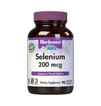 Suplemento Bluebonnet Nutrition Selenium 200mcg 90 cápsulas