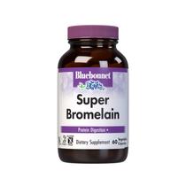 Suplemento BlueBonnet Super Bromelaína Vegetariana 500 mg 60 cápsulas