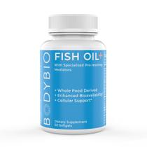 Suplemento BodyBio Fish Oil+ com mediadores especializados em pró-resolução 60 cápsulas Suplemento BodyBio Fish Oil+ com mediadores especializados em pró-resolução 60 cápsulas