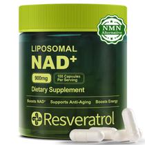 Suplemento BOSNETHUINH NAD+ Resveratrol Lipossomal 100 Cápsulas Suplemento BOSNETHUINH NAD+ Resveratrol Lipossomal 100 Cápsulas