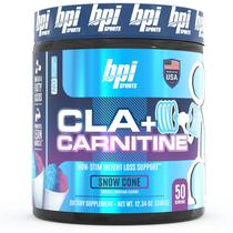 Suplemento BPI Sports CLA + Carnitina 365 ml com sabor de cone de neve