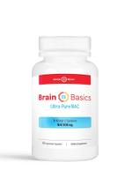 Suplemento Brain Basics Ultra NAC Glutationa Precursor 90 porções