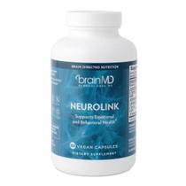 Suplemento BRAINMD NeuroLink 180 cápsulas promove a função cerebral