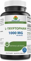 Suplemento Brieofood L-Triptofano 1000 mg 240 cápsulas